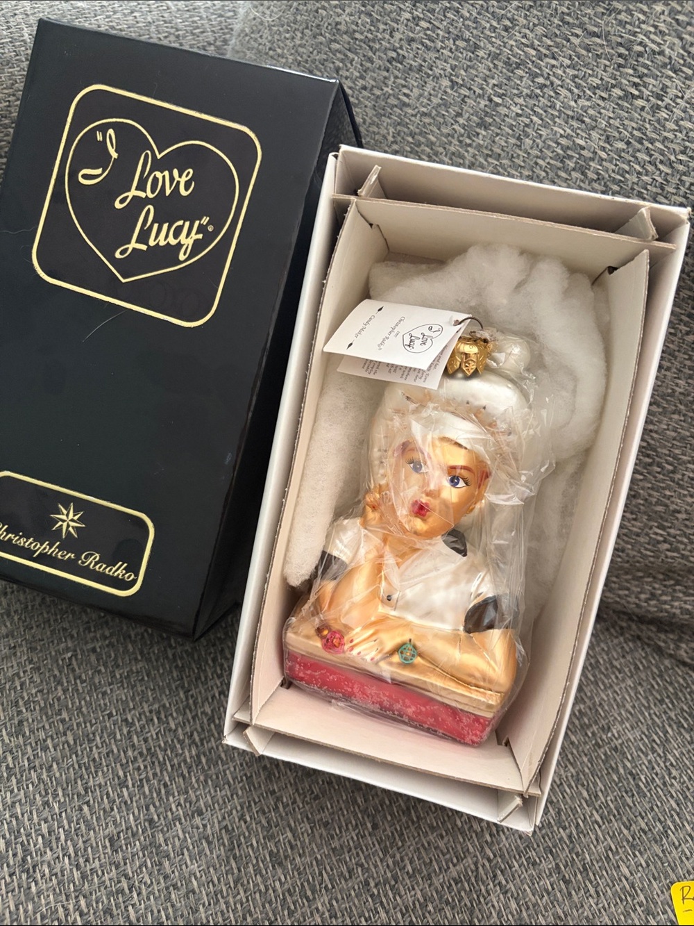 Christopher Radko NIB I LOVE LUCY Candy Maker MINT PRISTINE 1996